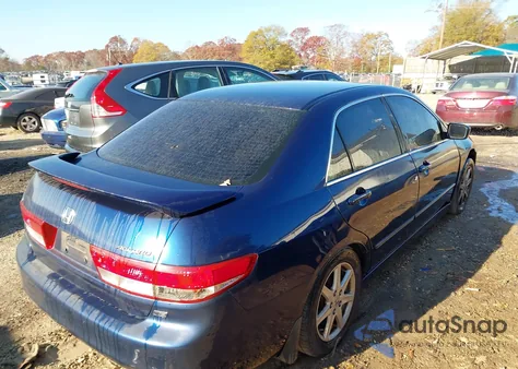 2003 Honda Accord 3.0 Ex из США, поврежденный, VIN 1HGCM66573A028689